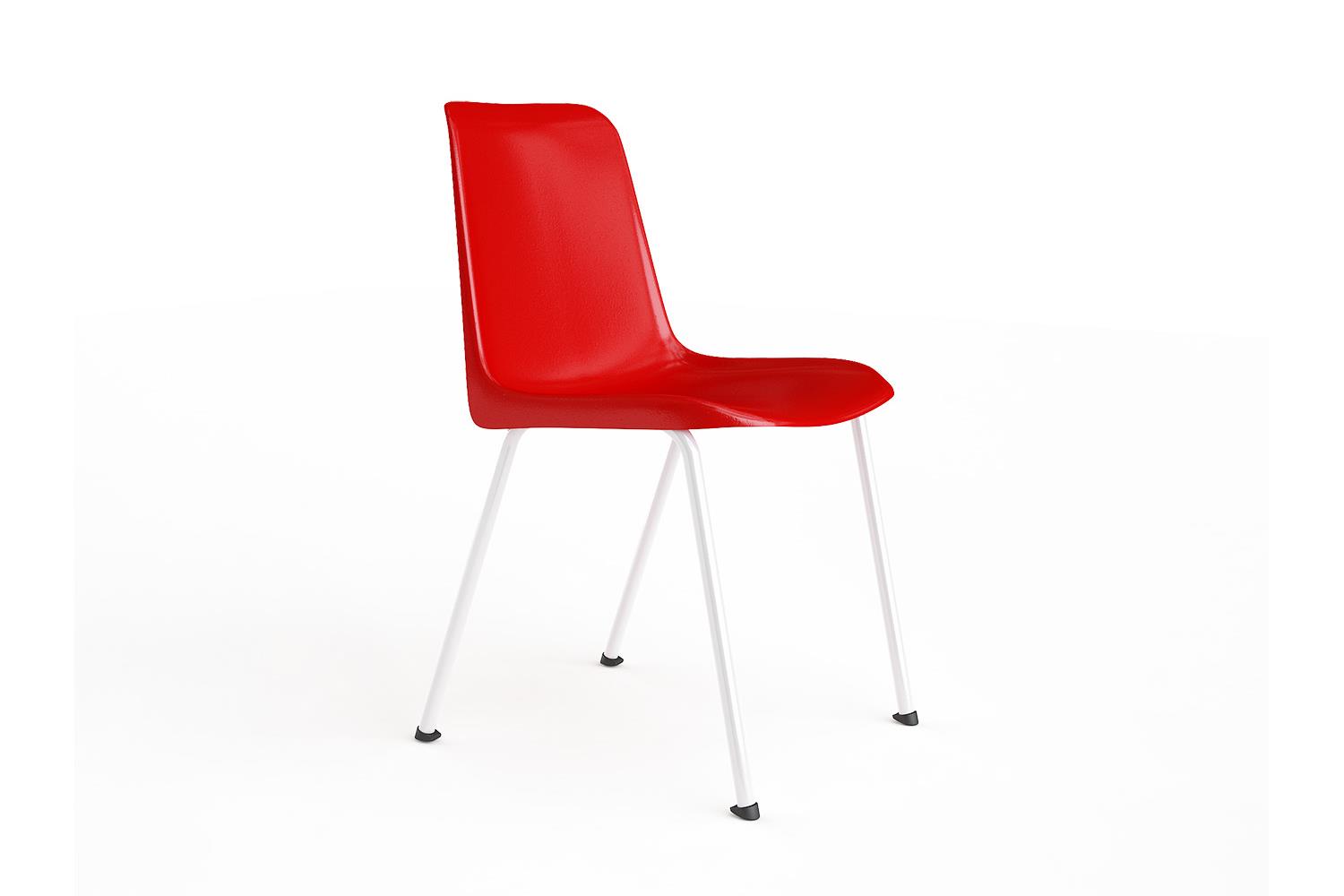 Silla con patas en V