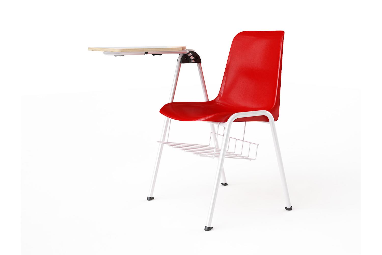 Silla con pala y rejilla inferior