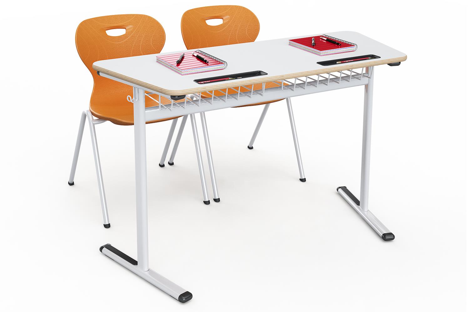 Pupitre Atlantik doble Laminado / MYL sin panel