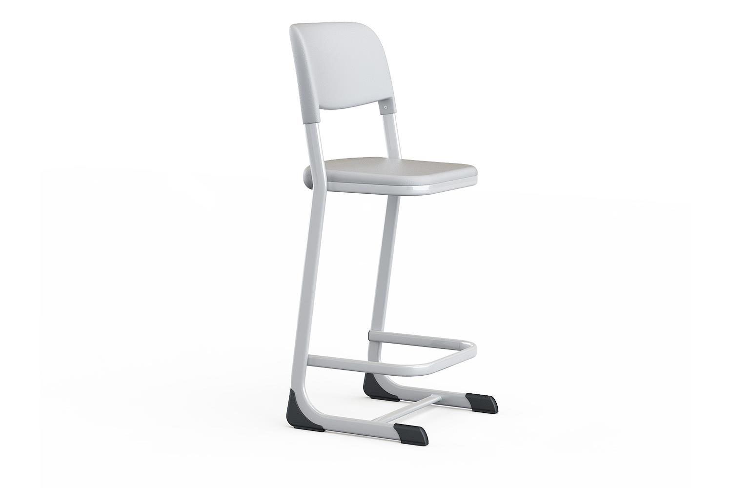 Tall chair with footrest
