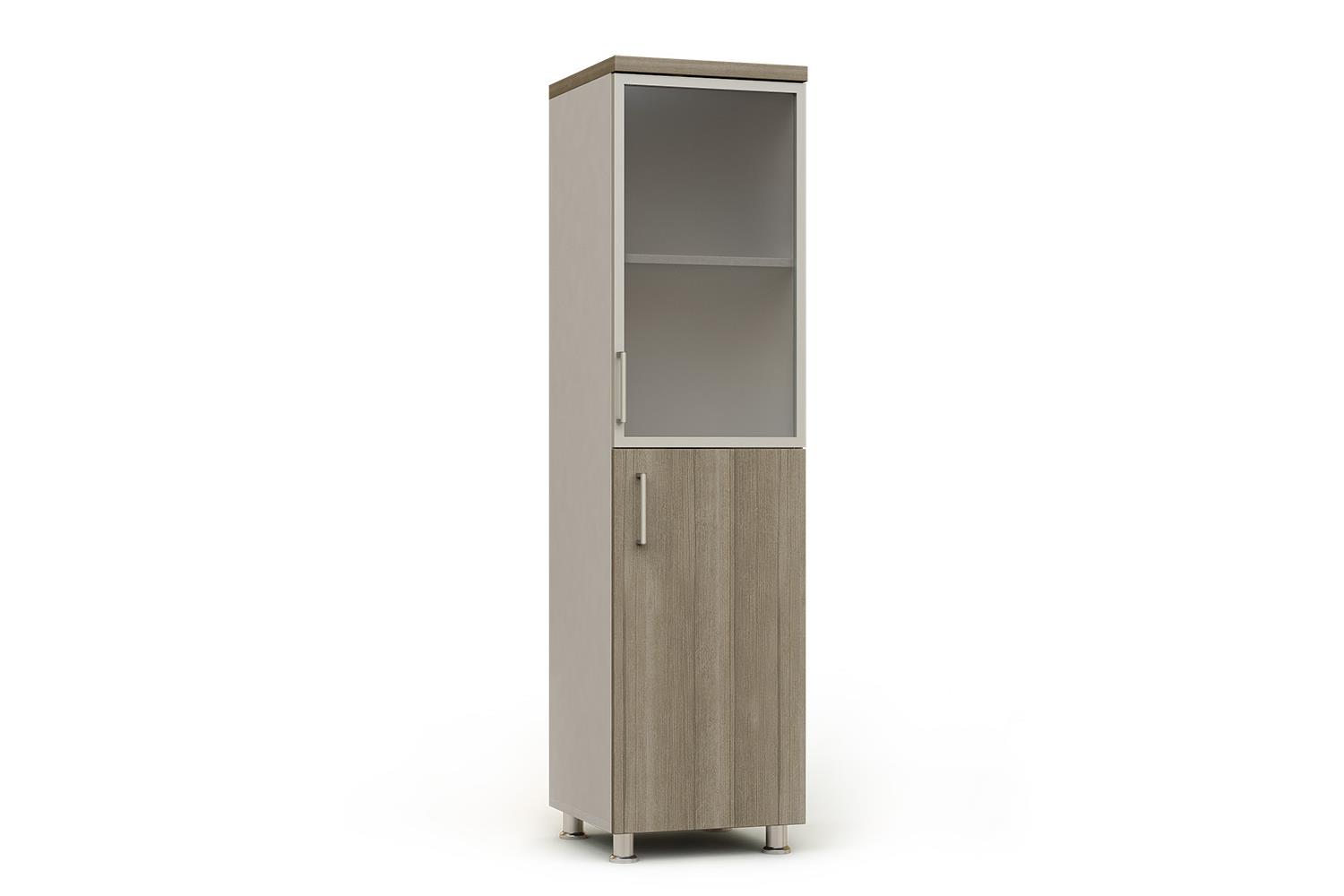 Armario modular alto estrecho mixto