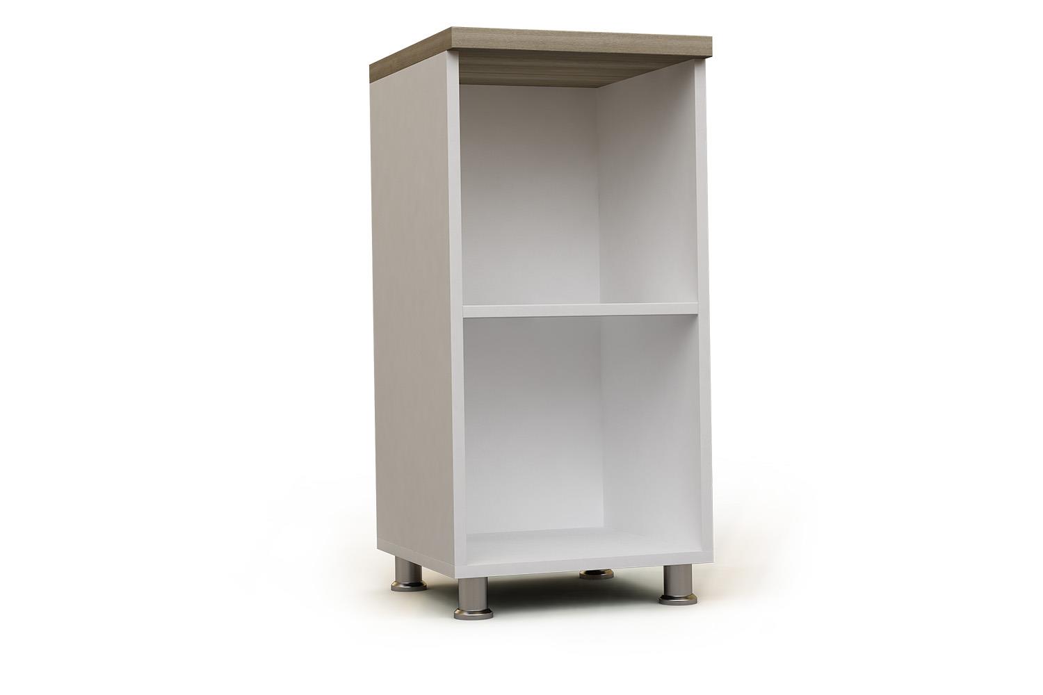Armario modular bajo abierto con estantes