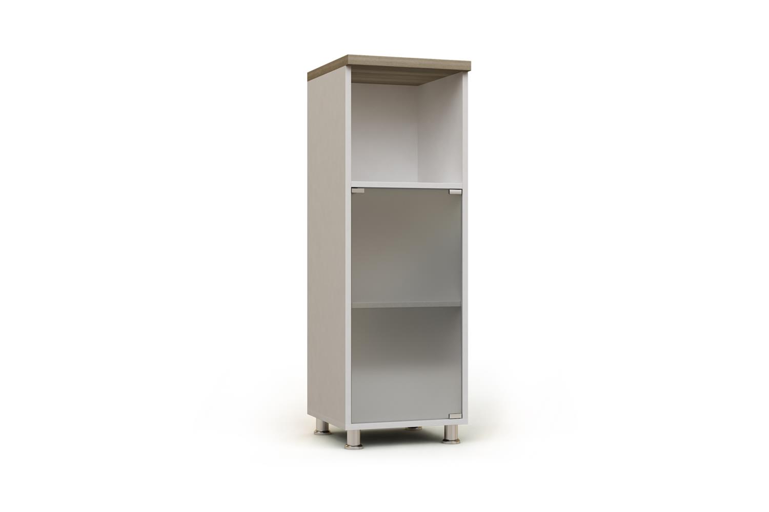 Armario modular alto mixto con puerta inferior
