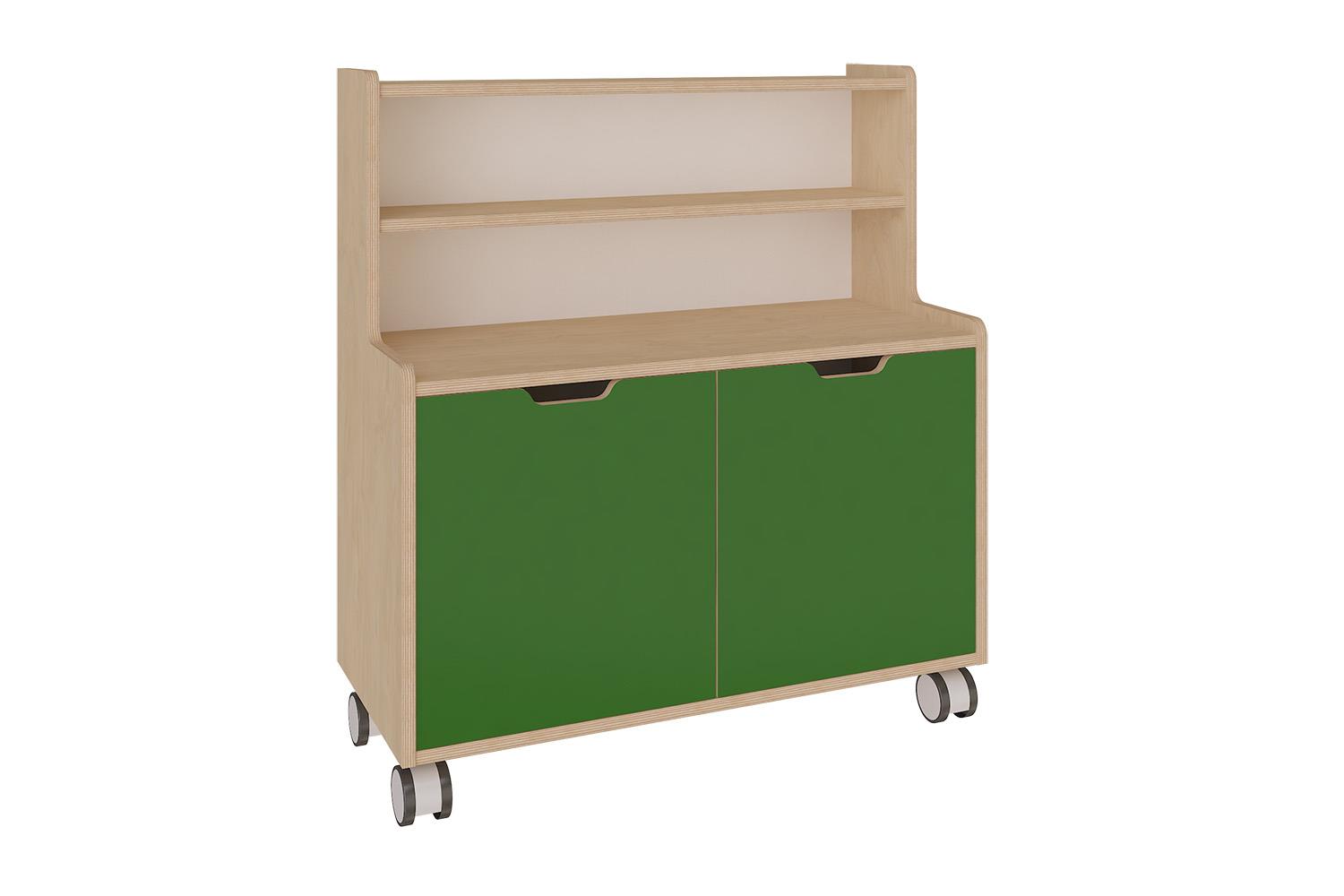 Unit of kitchen children's with upper shelf