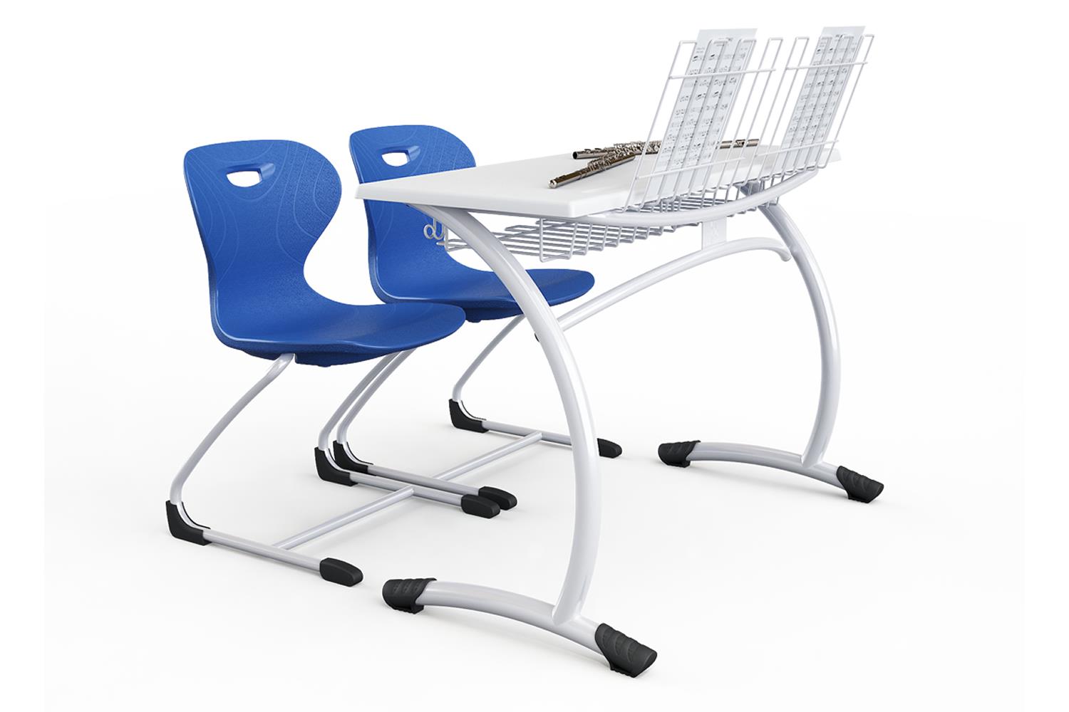 Pupitre Starline doble Verzalit sense panell