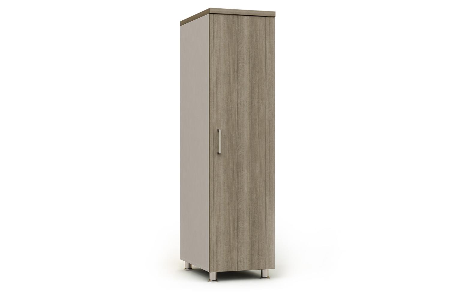 Armario modular alto con puerta completa de madera