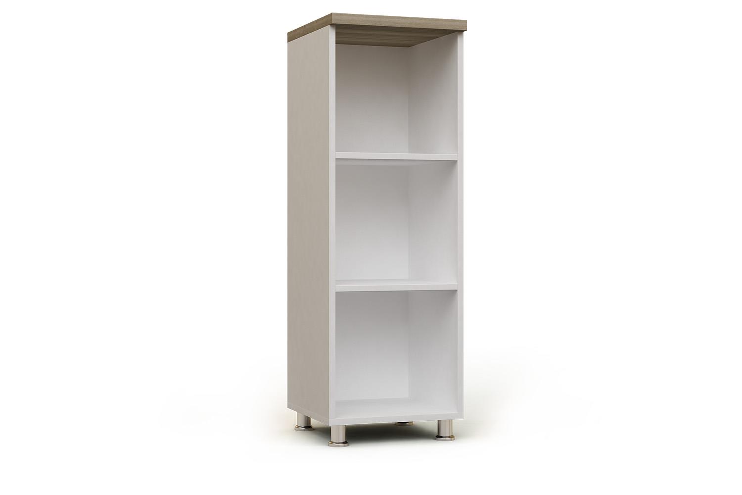 Armario modular alto abierto con baldas