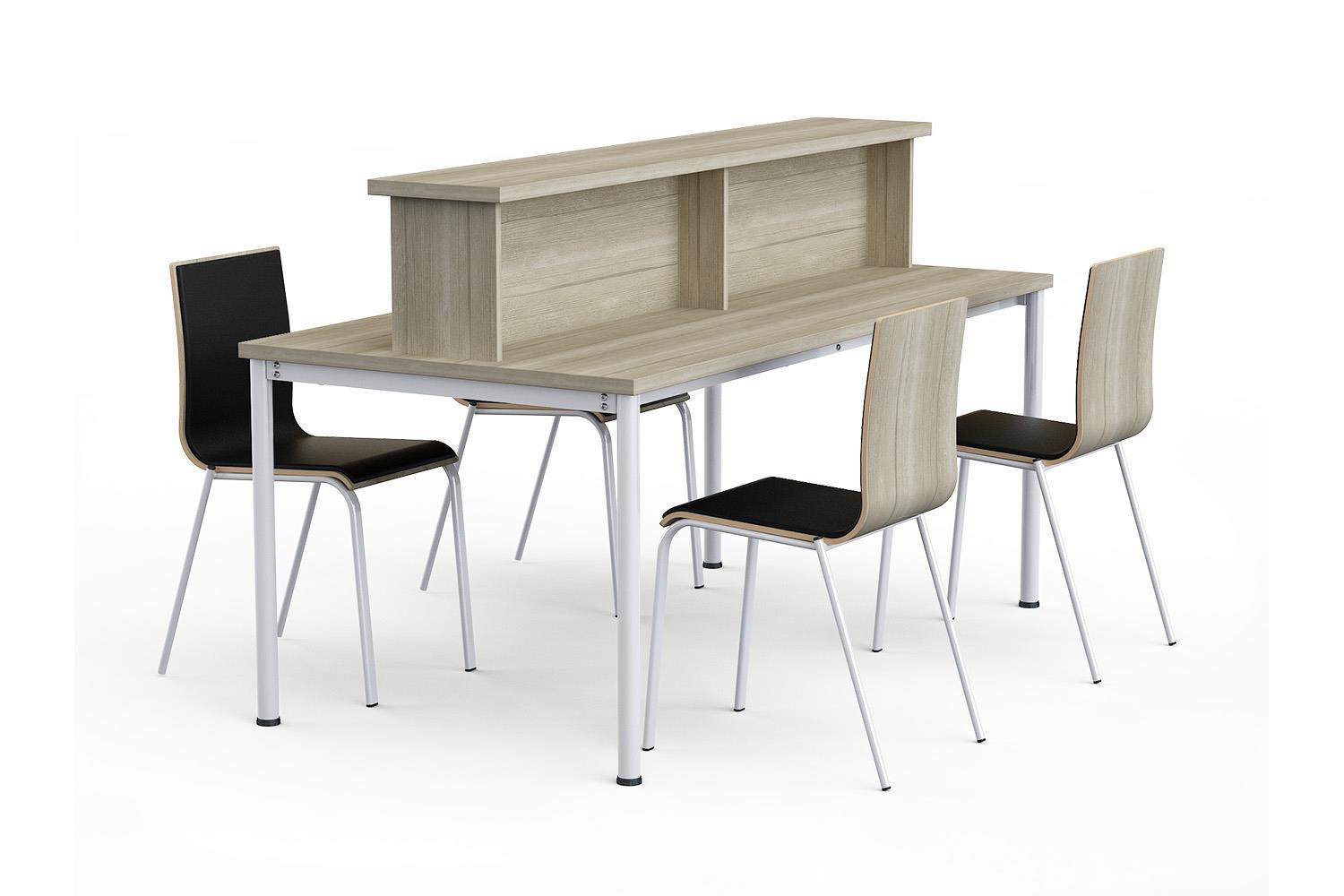 Table of work rectangular without lighting