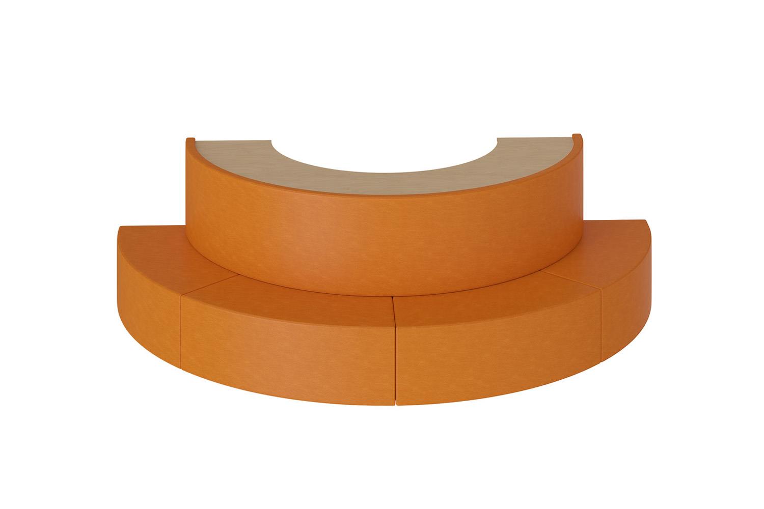 Set mobile curved for reading spaces