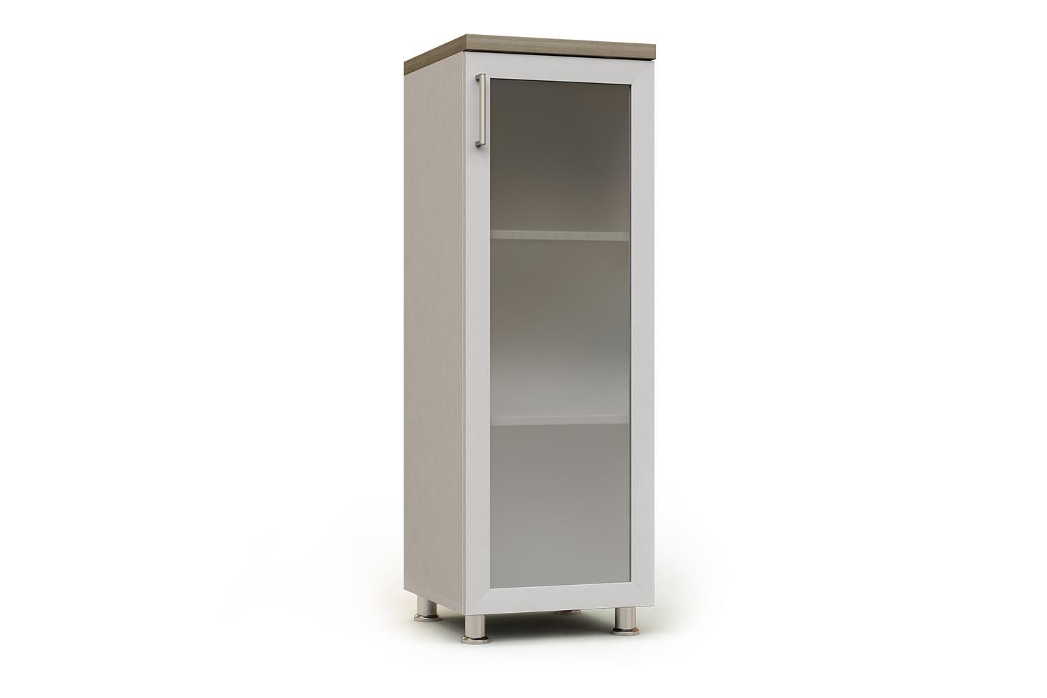 Armario modular alto estrecho con estantes