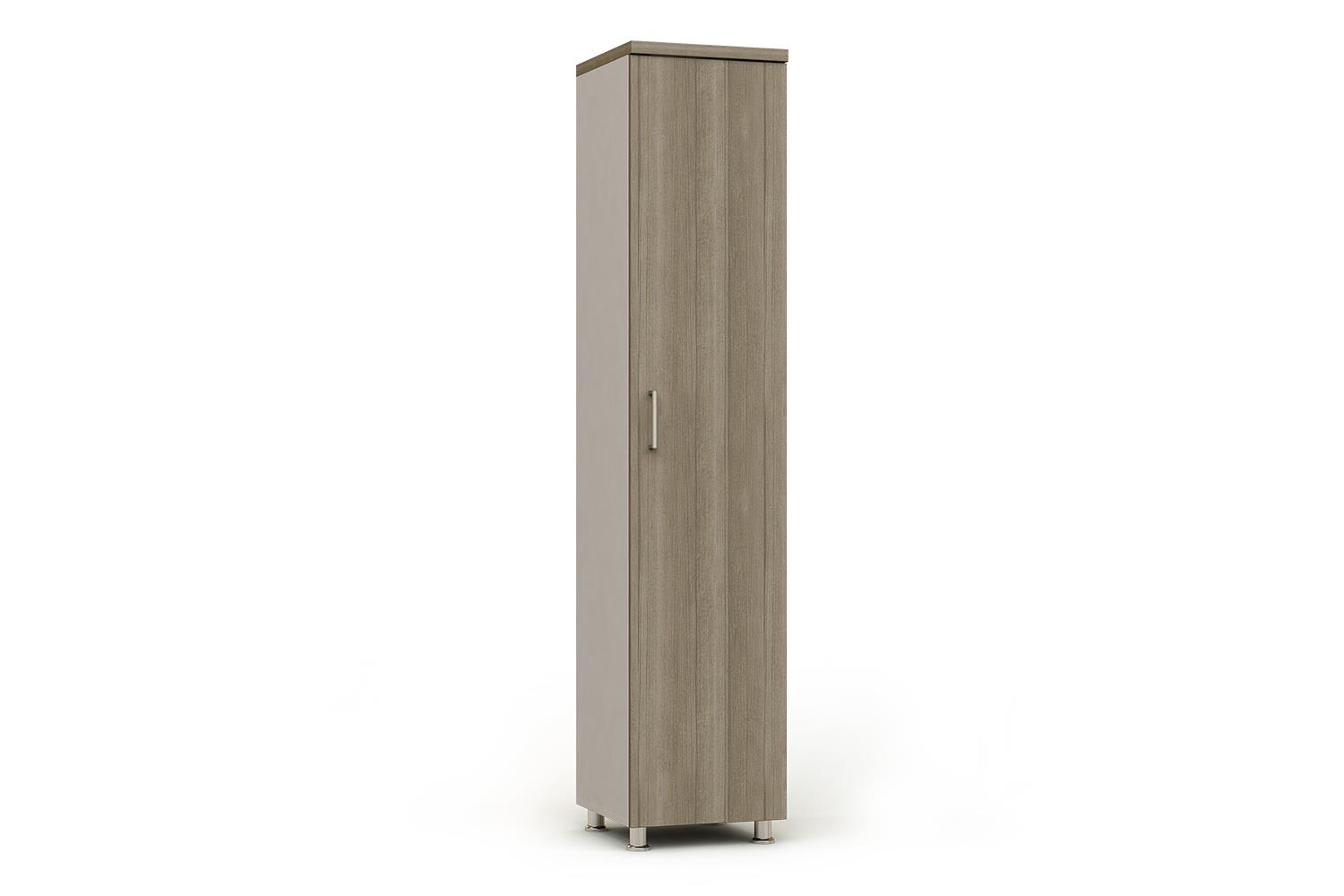 Armario modular alto estrecho con puerta completa