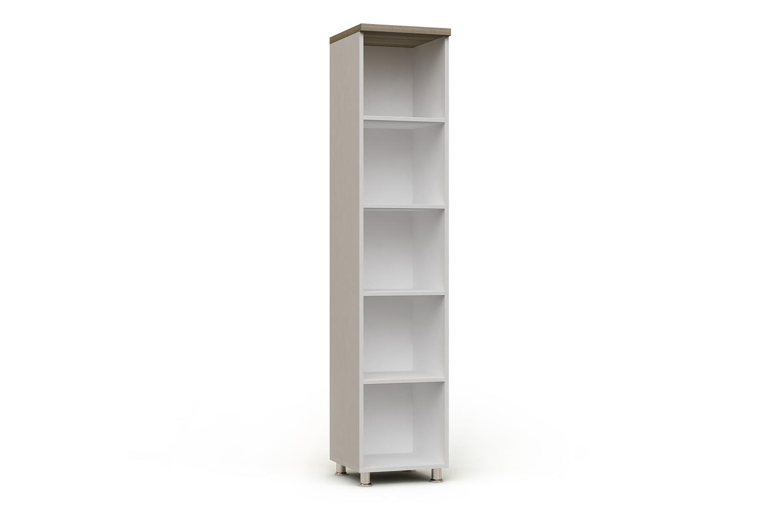 Armario modular alto estrecho abierto